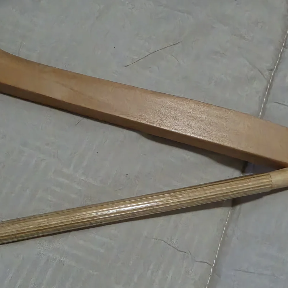 Set of Wooden Clothing Hangers - Natural Wood 15